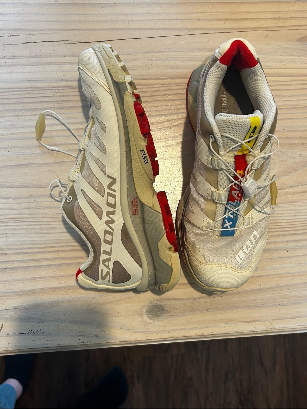 Salomon White Xt-4 Og 'Vanilla Ice' sneakers - Picture 5 of 12